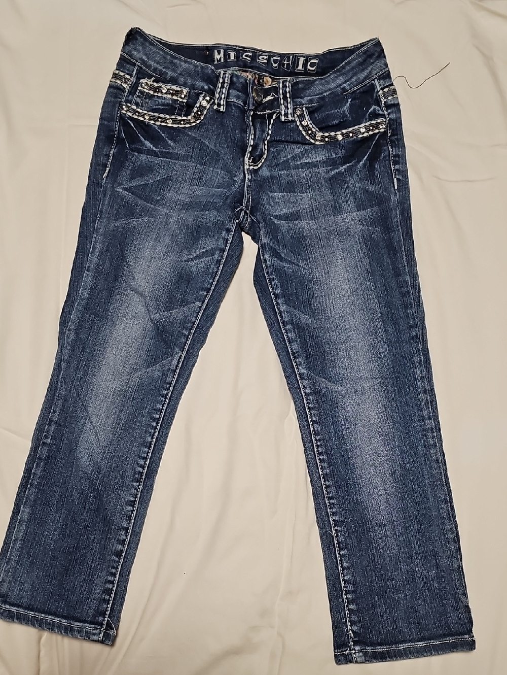 Women's Dark Blue Bootcut Jeans